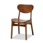 Baxton Studio Katya Modern Walnut Brown Wood 5pc. Dining Set - image 2