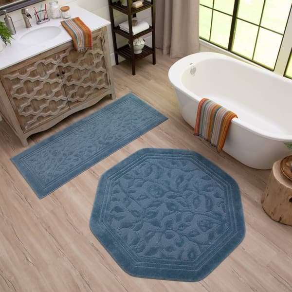 Mohawk Home Wellington Octagon Bath Rug - image 