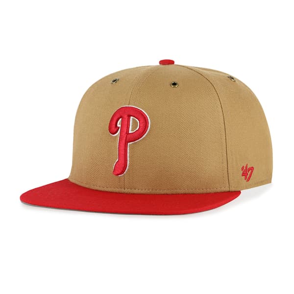 Mens ''47 Brand Phillies Workshop Captain Cap - image 