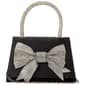 Sasha Satin Rhinestone Box Bag with Chain - image 2
