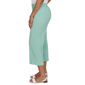Petite Emaline Verde Grove II Pull On Wide Leg Capris - image 4