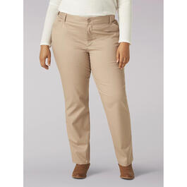 Plus Size Lee(R) Wrinkle Free Relaxed Fit Pants - Medium