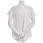 Womens OneWorld Freedom Stars Scoop Neck Graphic Tee - image 3
