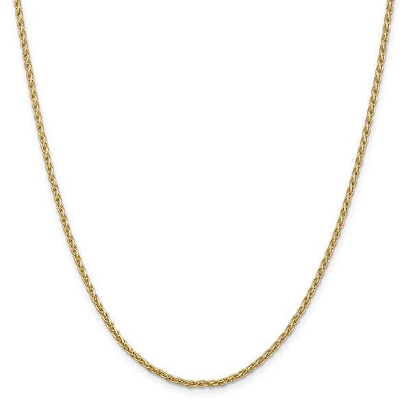Gold Classics&#40;tm&#41; 2.25mm. 14k Parisian Wheat Chain Necklace - image 