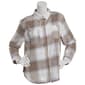 Juniors Love Tree Boyfriend Slim Plaid Flannel Casual Button Down - image 1