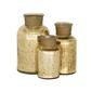 9th & Pike&#40;R&#41; Gold Bottle Decor - Set of 3 - image 1