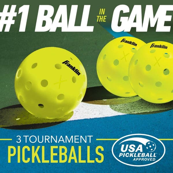 Franklin Sports 3pk. X-40 Optic Pickleballs