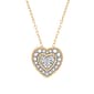 Nova Star(tm) 1/10ctw. Lab Grown Diamond Heart Pendant - image 1