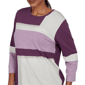 Womens Alfred Dunner Good To Go Color Block Crew Neck Sweater - image 5