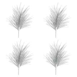 Melrose Sparkling Glittered Pine Spray - Set of 4
