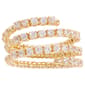 Ashley Cooper(tm) Gold-Tone Multi CZ Band Ring - image 1