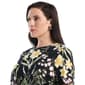 Plus Size Rafaella® Short Sleeve Floral Garden Blouse - image 5