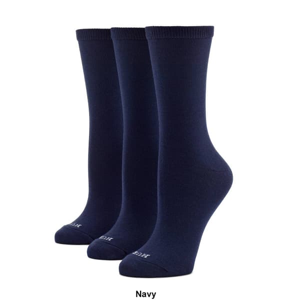 Womens HUE® 3pk. Super Soft Crew Socks