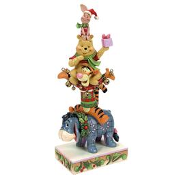 Jim Shore Disney Traditions Pooh & Friends Christmas Figurine