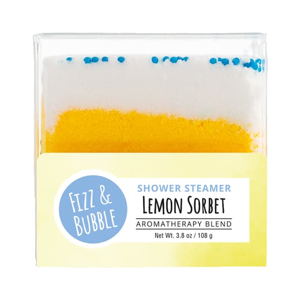 Fizz & Bubble Lemon Sorbet Shower Steamer - image 