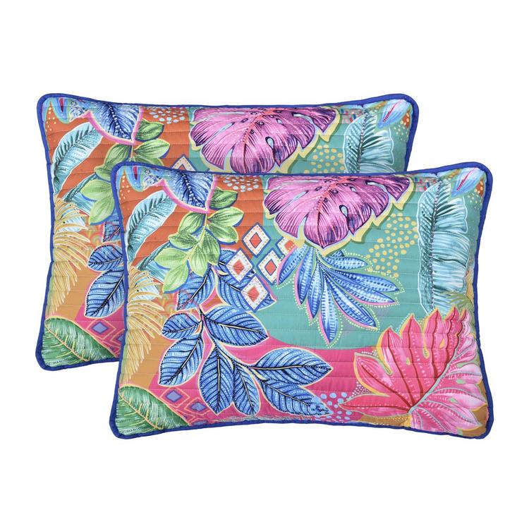 J. Queen New York Hanalei 3pc. Quilt Set