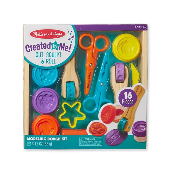 Melissa & Doug&#40;R&#41; Cut&#44; Sculpt And Roll Clay Play Set - image 