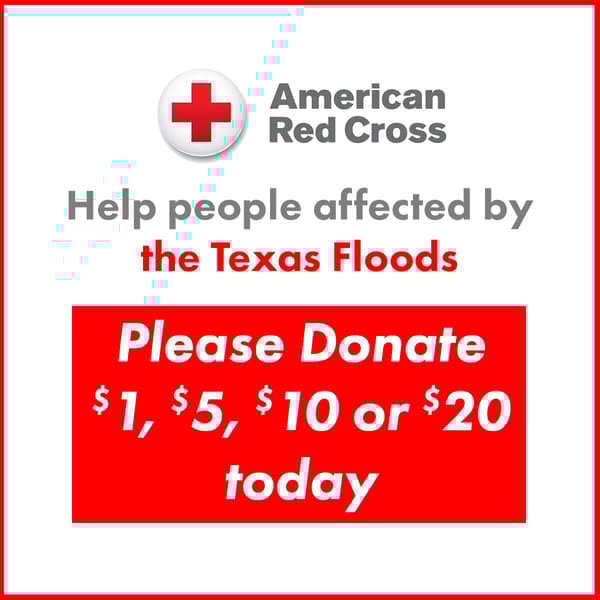 American Red Cross Texas Flood Relief