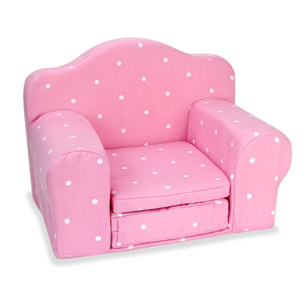 Sophia&#39;s(R) Polka Dot Pull Out Chair Single Bed - image 