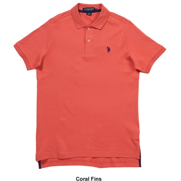 Mens U.S. Polo Assn.&#174; Contrast Logo Short Sleeve Polo