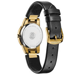 Womens Citizen&#174; Gold-Tone Black Dial Watch - GA1052-04E