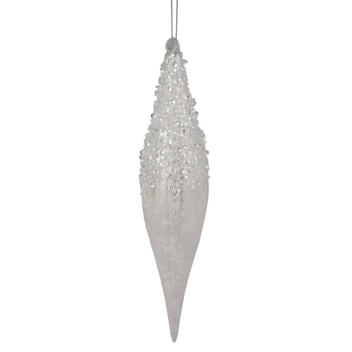 Northlight Seasonal 9.5in. Sequined Icicle Christmas...