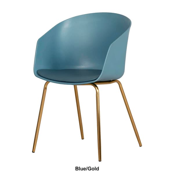 South Shore Flam Chair w/ Metal Legs