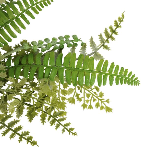 Northlight Seasonal Artificial Fern & Succulents Teardrop Swag