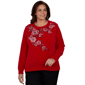 Plus Size Alfred Dunner Classics_F6 Embroidered Floral Textured - image 1