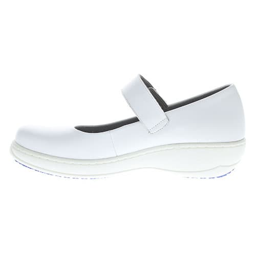 Womens Spring Step Professional Wisteria Mary Jane Shoes - White