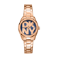 Womens DKNY Logo Blue Dial Rose Gold Watch Gift Set DK1L145M0085 - image 1