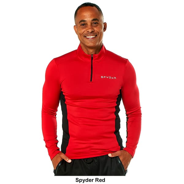Mens Spyder 1/4 Zip Jersey Jacket