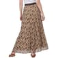 Womens NY Collection Belt Waist Chiffon Floral Maxi Skirt - image 2