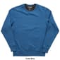 Mens North Hudson Suede Crew Neck Pieced Chest Sweatshirt - image 5