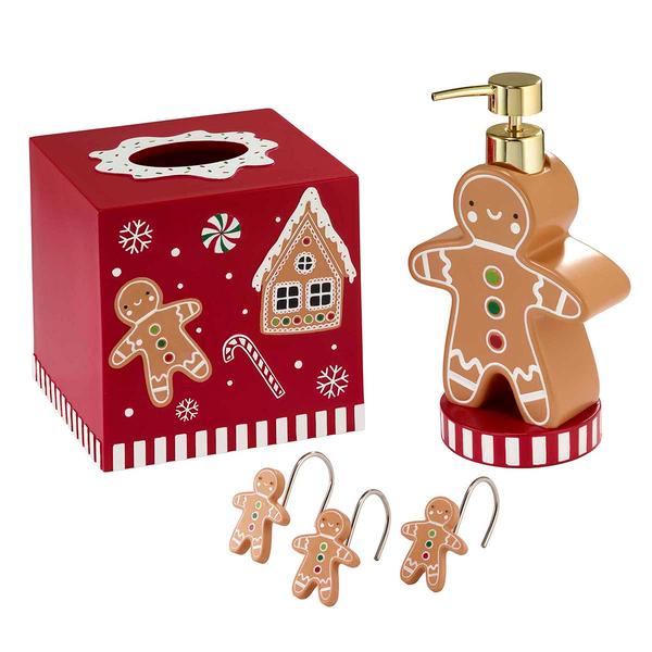 Avanti Gingerbread Man Bath Collection