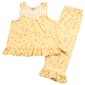 Womens Elizabeth & Nicole Sleeveless Floral Ruffle Tank Set - image 2