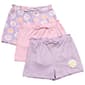 Girls (7-12) BTween® 3pk. Daisy Paper Bag Shorts - image 2