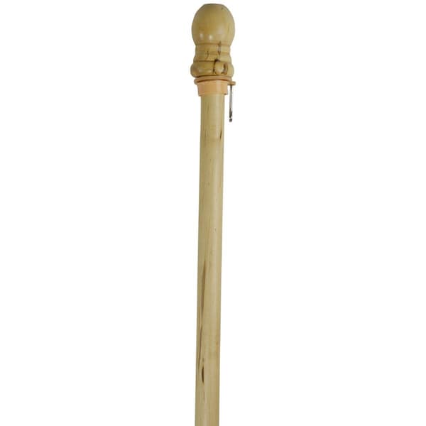 Northlight Seasonal 5ft. Wooden Flagpole