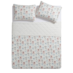 VCNY Home Multi Ribbon Pinsonic Quilt Set