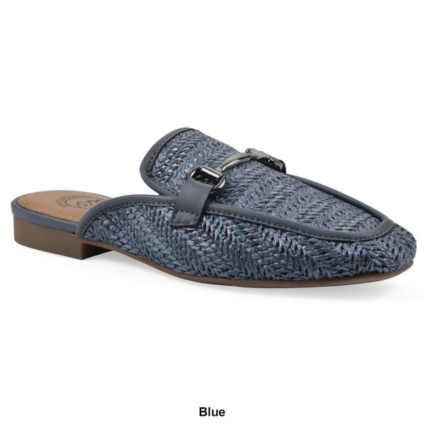 Womens White Mountain Bobbin Mules