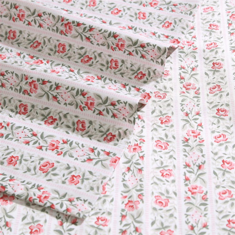 Laura Ashley® Marta Cotton Sateen Stripe Sheet Set
