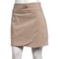 Womens Zac & Rachel Pull On Hardware Waist Overlap Skort - image 1