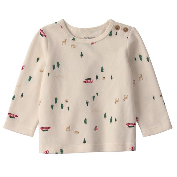 Baby Boy (6-18M) Carter''s® 2pc. Reindeer Sweater & Overalls Set