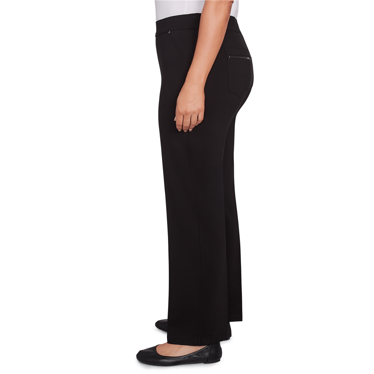 Plus Size Skye’s the Limit Essentials Pull On Straight Leg Pants