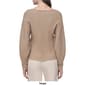 Womens DKNY Long Sleeve Transfer Rib V-Neck Sweater - image 2