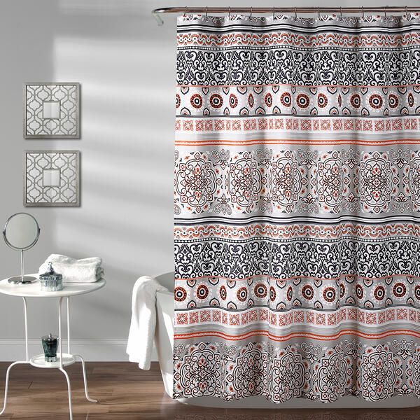Lush Decor(R) Nesco Stripe Shower Curtain - image 