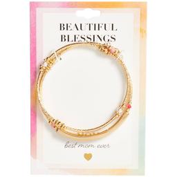 Beautiful Blessings Mom & Friend Coil Bead Bracelet