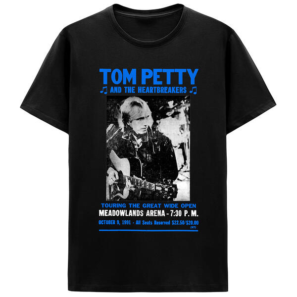 Young Mens Tom Petty Meadowlands Graphic Tee - image 