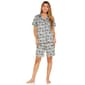Womens Poppy & Clay Short Sleeve Elephants Bermuda Pajama - image 1