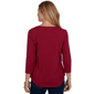 Petite Ruby Rd. Must Haves II 3/4 Sleeve Pawsitive Vibes Tee - image 2